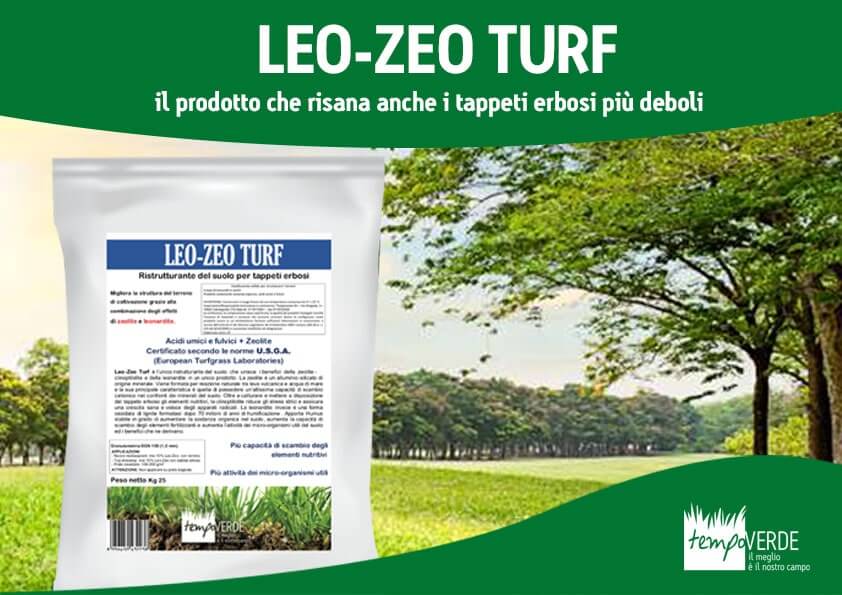 Leo-Zeo Turf, Il prodotto che risana anche i tappeti erbosi più deboli