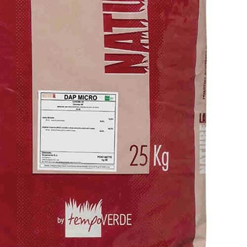 NatureLab Dap Micro 18.46.0 è particolarmente indicato per le concimazioni di semina, trasemina e per le fertilizzazioni in occasione di carotature e/o bucature sia primaverili che autunnali.