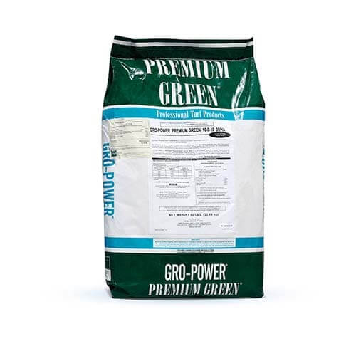 GroPower Premium Green 10-0-10 è un fertilizzante a lenta cessione specifico per tappeti erbosi