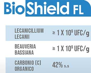 BioShield FL è un prodotto che trova applicazione prevalentemente sugli apparati aerei delle piante