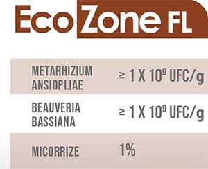 EcoZone FL è un prodotto in formulazione liquida che trova applicazione sugli apparati radicali di piante stressate