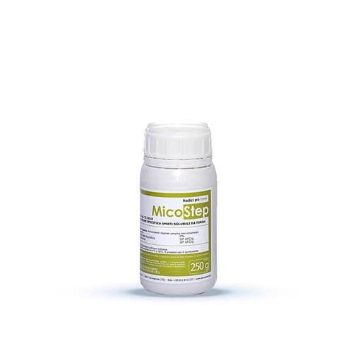 MicoStep è un prodotto ad azione specifica in grado d’influenzare le proprietà chimico-fisiche dei suoli.