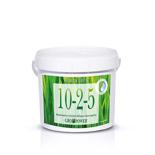 Premium Green 10-2-5 è un fertilizzante specifico per tappeti erbosi