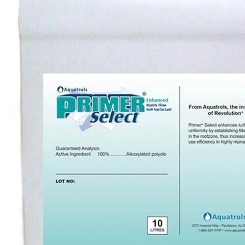 Aquatrols Primer Select è un tensioattivo liquido